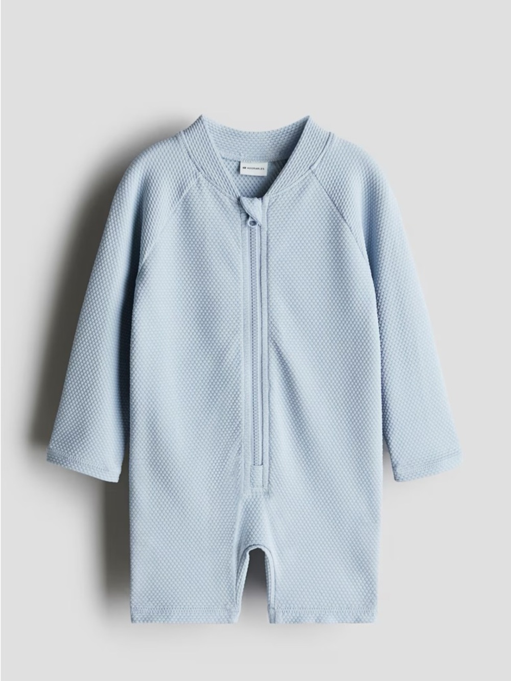 H&M Adorables Baby One-Piece Swimsuit in Light Blue SPF 50